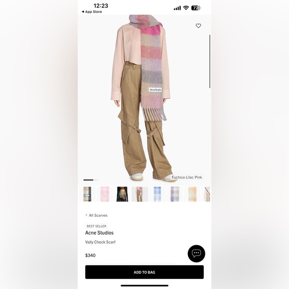 Acne Studios

Vally Check Scarf - Picture 7 of 7